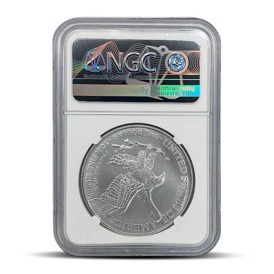2022 (W) Struck at West Point Mint Eagle S$1 Early Release | MS70 | NGC