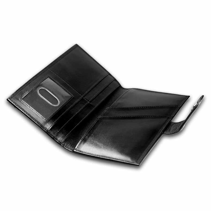 Goldback Wallet - Black Leather