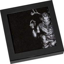 Load image into Gallery viewer, 2021 3 Oz Isle of Man Cernunnos Silver Antique Coin (Only 1 Left)
