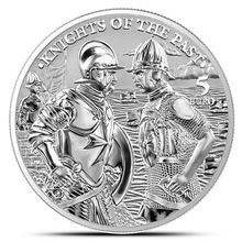 Load image into Gallery viewer, 2022 1 Oz Silver Malta Knights of the Past
