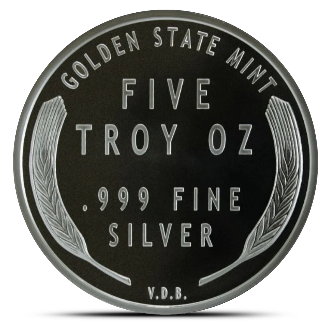 5 Oz Lincoln Silver Round