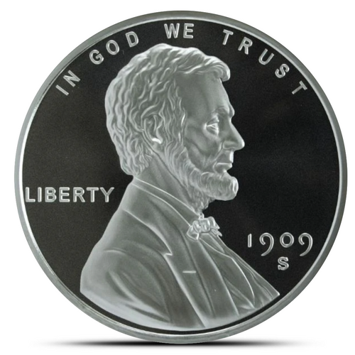5 Oz Lincoln Silver Round Metalstacks