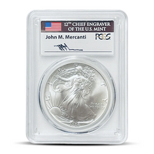 Load image into Gallery viewer, 1986 John M. Mercanti Signed PCGS MS70 1 of 142 (PSV 1000)
