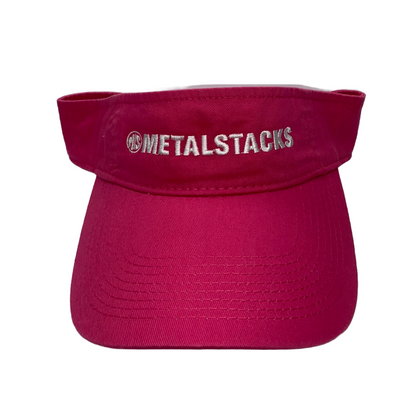 MetalStacks Pink Visor - Embroidered