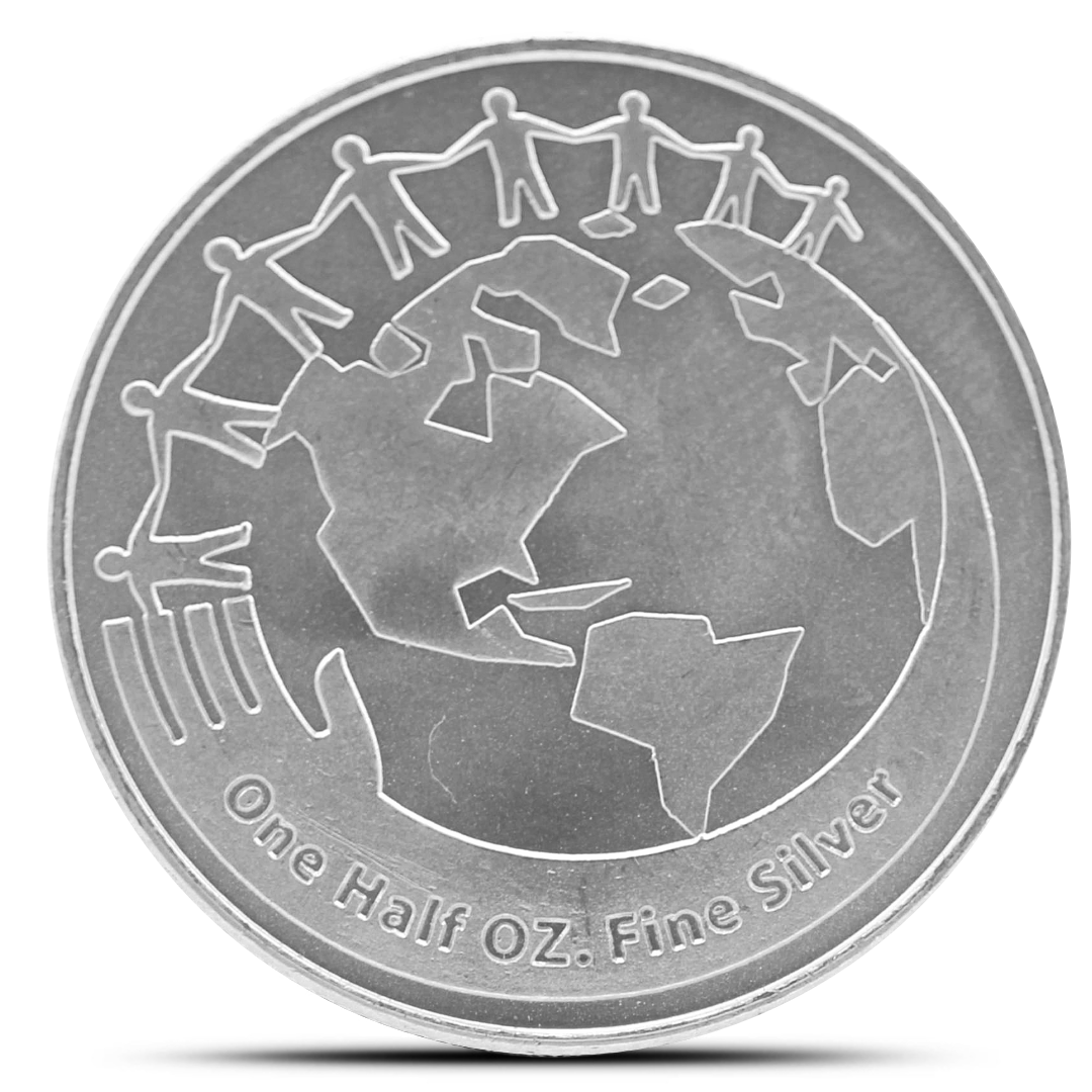 1/2 Oz Silver Ready Coin