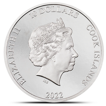 2022 2 Oz Silverland - The Rock Silver Coin (SOLD OUT)