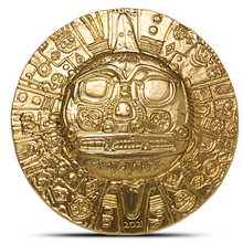 Load image into Gallery viewer, 2021 1 Oz Inca Sun God (Gold Gilded)
