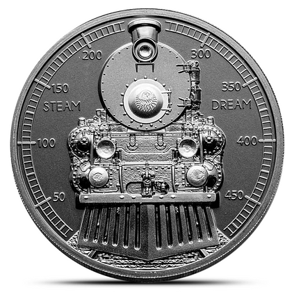 2023 Cook Islands 2 Oz Train Steam Dream (Only 8 Left)