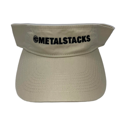 MetalStacks Tan Visor - Embroidered