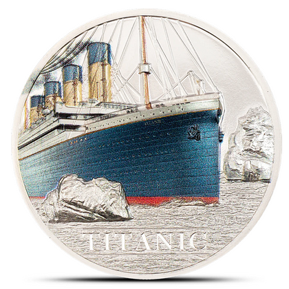 2022 Cook Islands Titanic 1 Oz Silver Coin