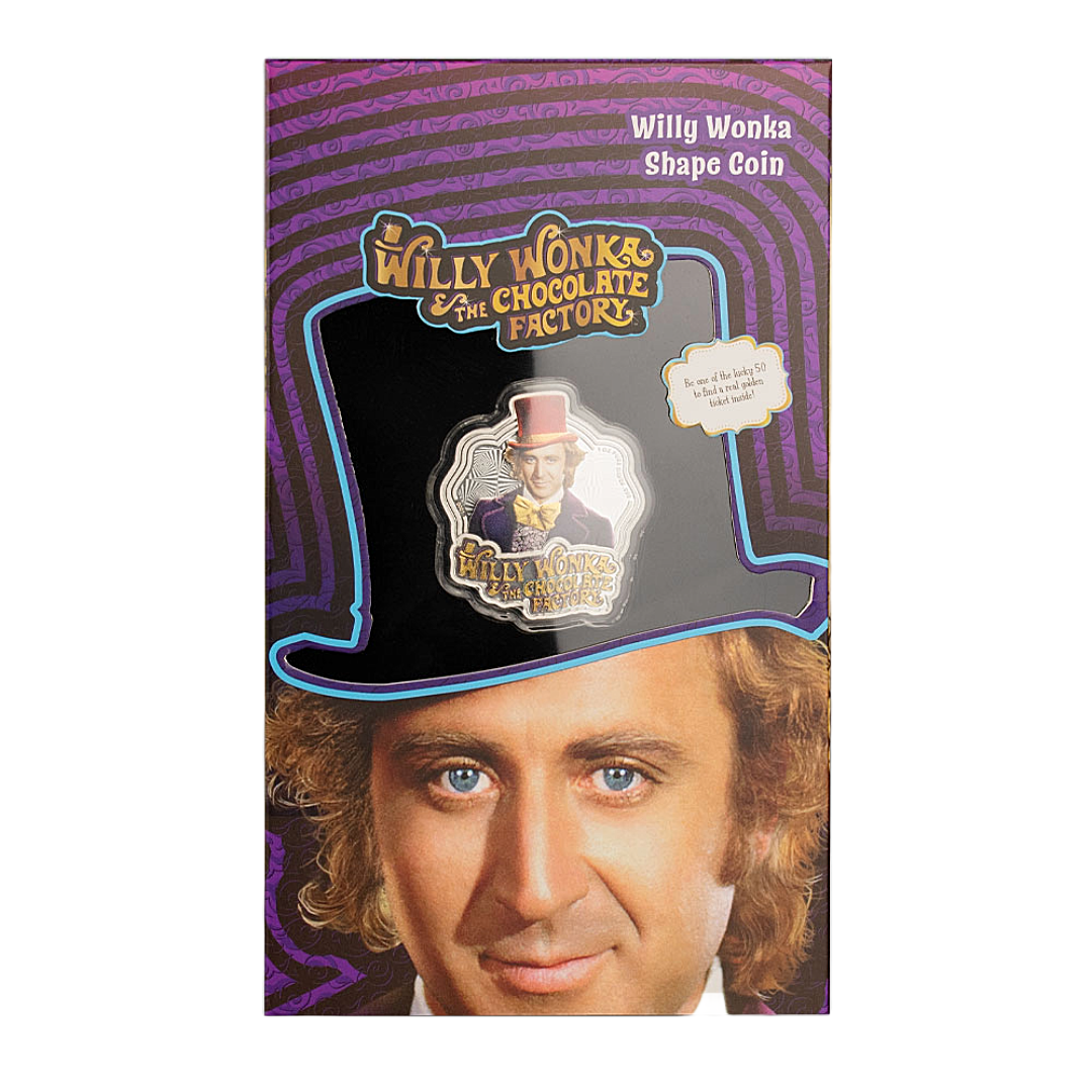 2024 1 Oz Willy Wonka Silver Coin