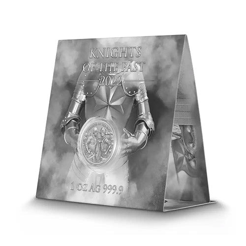 2022 1 Oz Silver Malta Knights of the Past