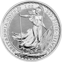 Load image into Gallery viewer, 2023 1 Oz British Silver Britannia Coin (SOLD OUT)
