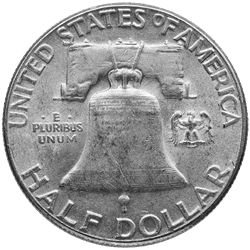 90% Silver Half Dollars ($100 FV, Circulated)