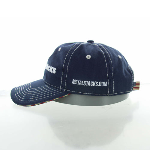 MetalStacks Navy Hat - Embroidered