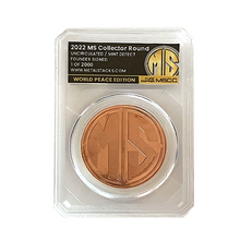 Load image into Gallery viewer, 1 Ounce Copper MetalStacks Custom Collector Coin
